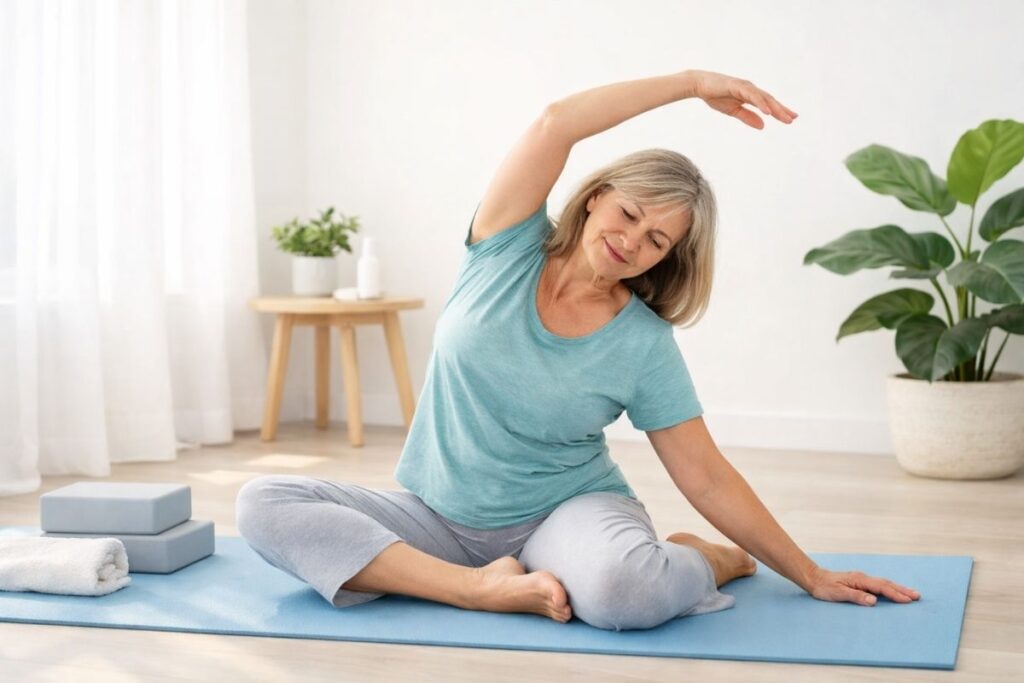 gentle yoga and mobility exercises for joint pain relief