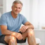 natural remedies for joint pain illustrated with healthy joints and active lifestyle